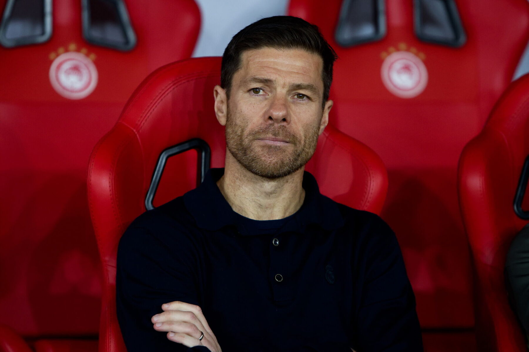 Xabi Alonso er det åbenlyse valg, mener medie. Foto: EPA/GEORGIA PANAGOPOULOU