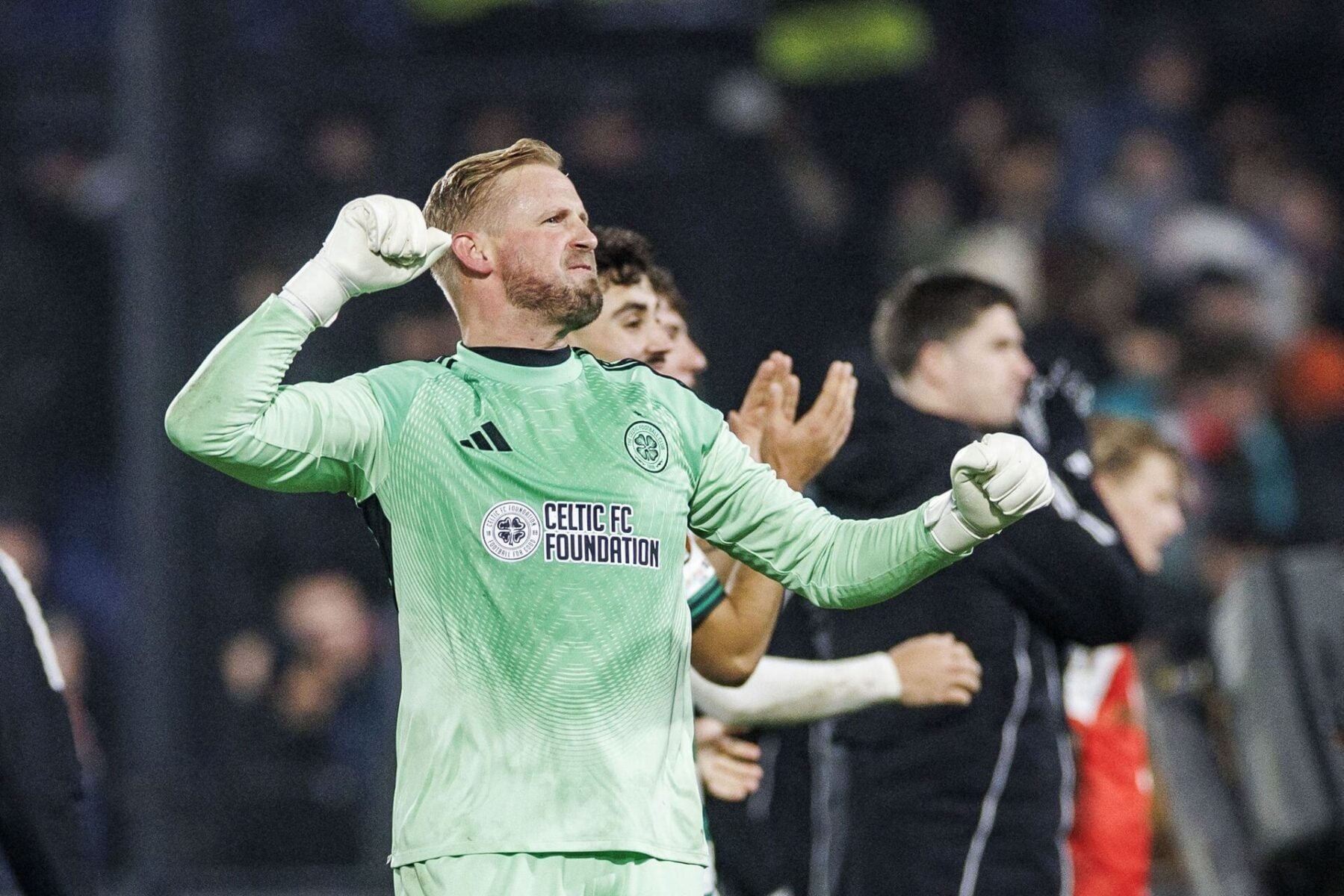 Kasper Schmeichel får nu ny træner i Celtic i form af Wilfried Nancy. Foto: Iris van den Broek / ANP / AFP