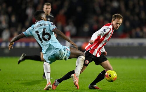 Mikkel Damsgaard når 100 kampe.