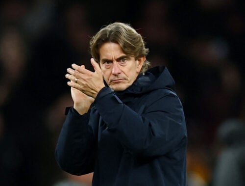 Thomas Frank kan ende med at få sparket hos Tottenham.