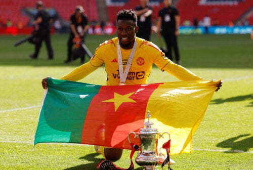 André Onana vækker opsigt.