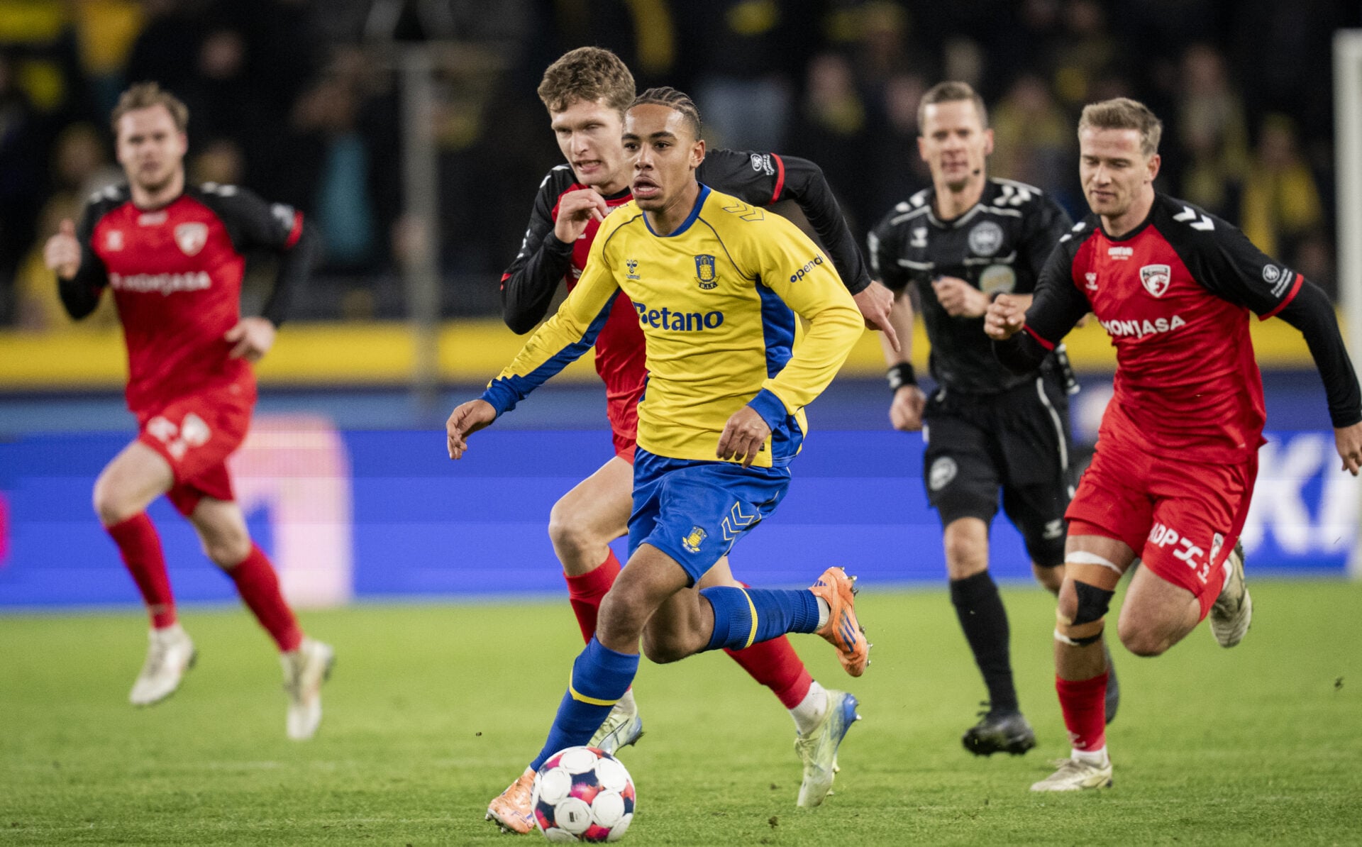 Noah Nartey får karantæne.