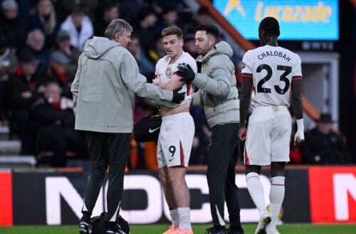 Chelsea-angriber skadet.