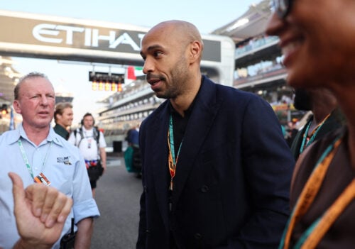 Thierry Henry var sur.