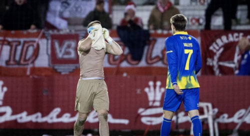 Brøndby sluttede sæsonen af med et fælt nederlag i Nørreskoven mod Vejle. Efter kampen er der et særligt exit, der løber med overskrifterne.