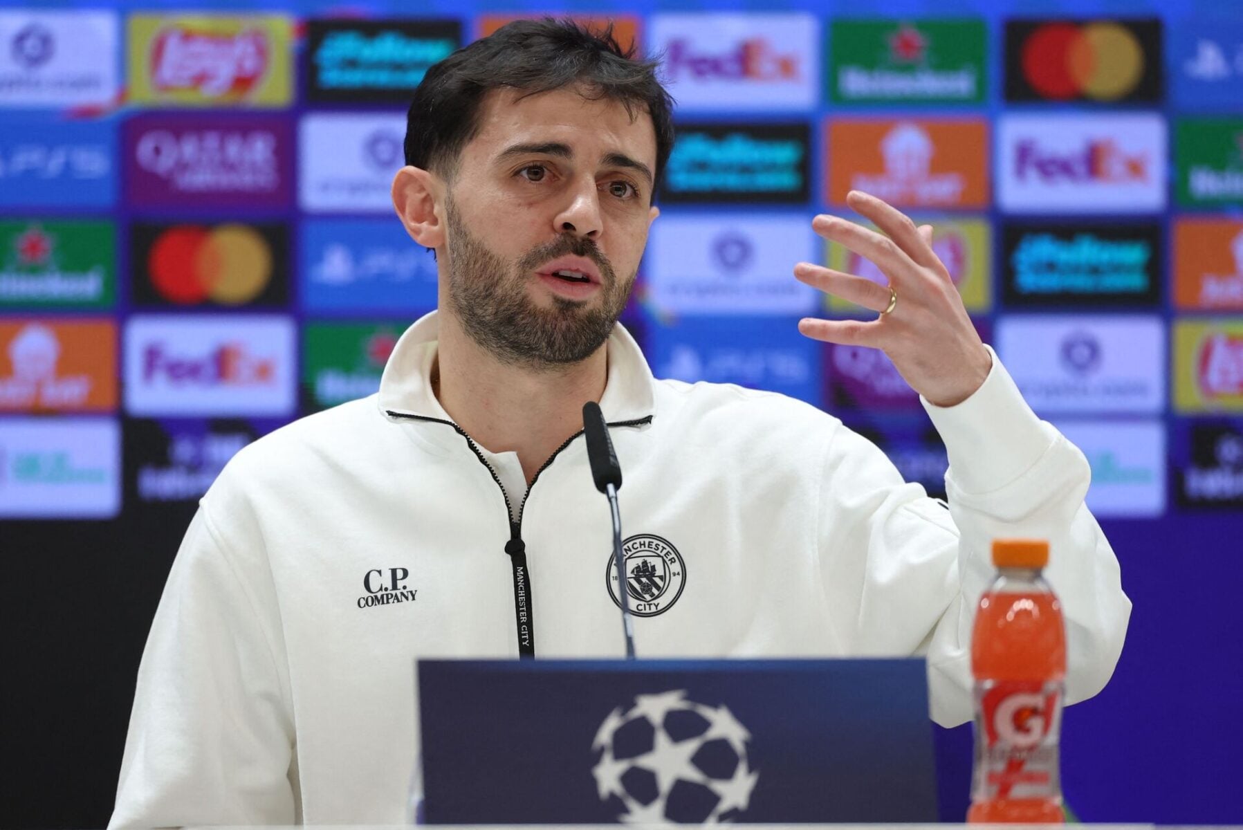 Bernardo Silva udpeges som den mest irriterende spiller i hele Premier League. Foto: Thomas COEX / AFP