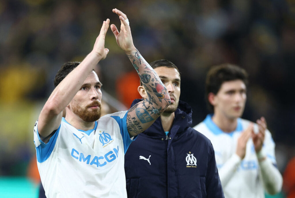 Pierre-Emile Højbjerg tog beslutningen i et supermarked. Foto: REUTERS/Yves Herman