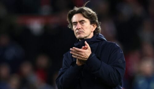 Thomas Frank og Tottenham løb ind i en regulær mavepuster søndag, da holdet blev kørt over på City Ground af Nottingham Forest.