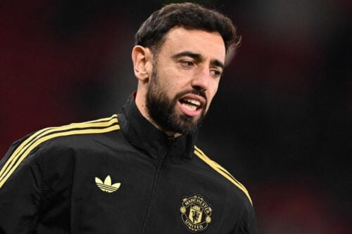 Bruno Fernandes var tæt på at forlade Manchester United.