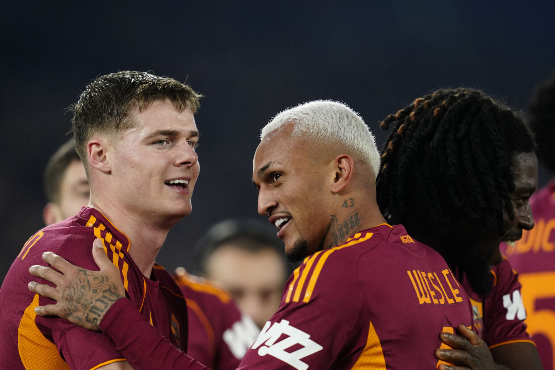 Der er ingen grund til smil hos Evan Ferguson, for hans lejeaftale med AS Roma ophæves snart, lyder meldingen fra Italien. Foto. REUTERS/Matteo Ciambelli