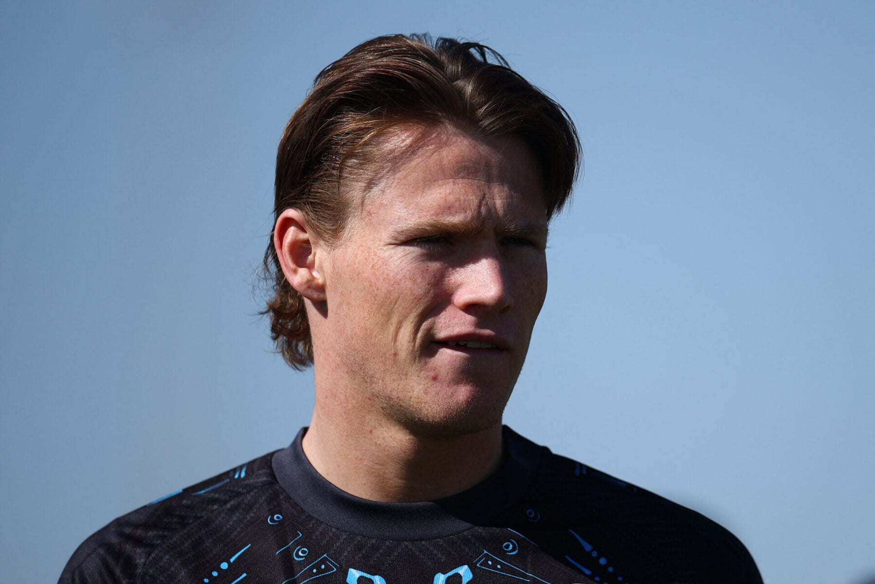 Scott McTominay kan vende hjem til de britiske øer. Foto: REUTERS/Guglielmo Mangiapane