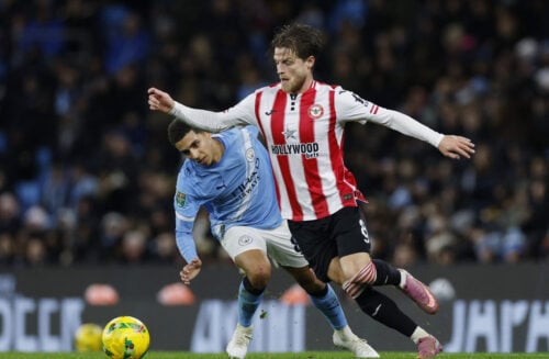 Den danske midtbanekreatør Mathias Jensen har skrevet sig endnu dybere ind i Brentfords klubhistorie, hvor han har opnået en vild milepæl.