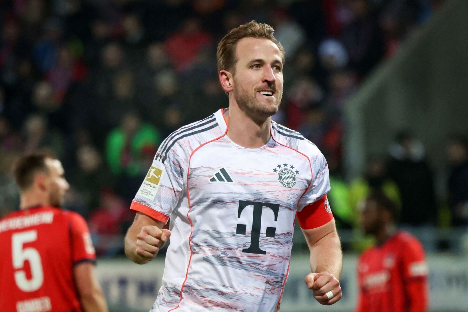 Harry Kane skrev sig på ny ind i historiebøgerne søndag aften. Foto: Karl-Josef HILDENBRAND / AFP