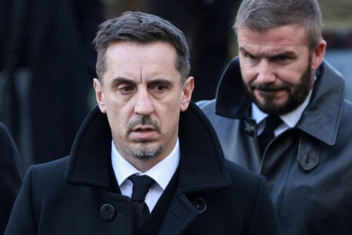 Gary Neville fortæller, at han troede, at han skulle dø.