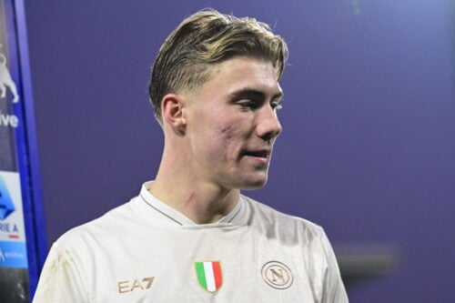 Det kører på skinner for Rasmus Højlund i Italien.