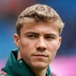 Rasmus Højlund har imponeret hos Napoli.