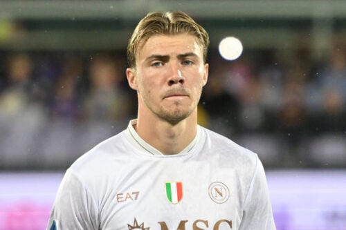 Rasmus Højlund stiger i værdi.