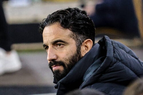 Rúben Amorim gik i flæsket på stjerne fra Manchester United.