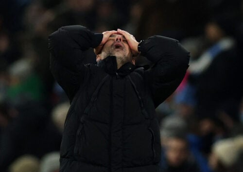 Pep Guardiola mener, at Manchester United har mistet en dygtig manager.