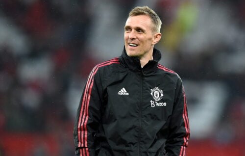 Darren Fletcher har ansvaret for Manchester United.