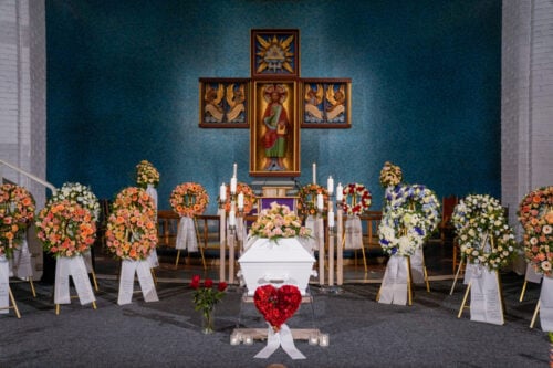 Åge Hareide er blevet begravet.