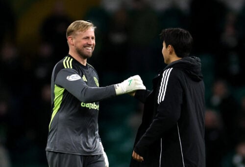 Kasper Schmeichel er på årets hold.