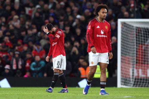 Manchester United, der er under ledelse af den midlertidige træner Darren Fletcher, er færdige i ligacuppen.