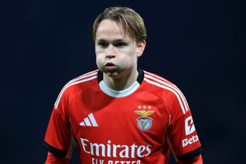 Andreas Schjelderup meldes færdig i Benfica.