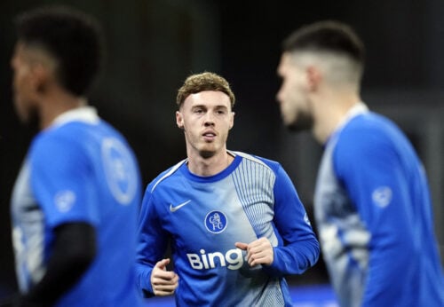 Cole Palmer er utilpas.