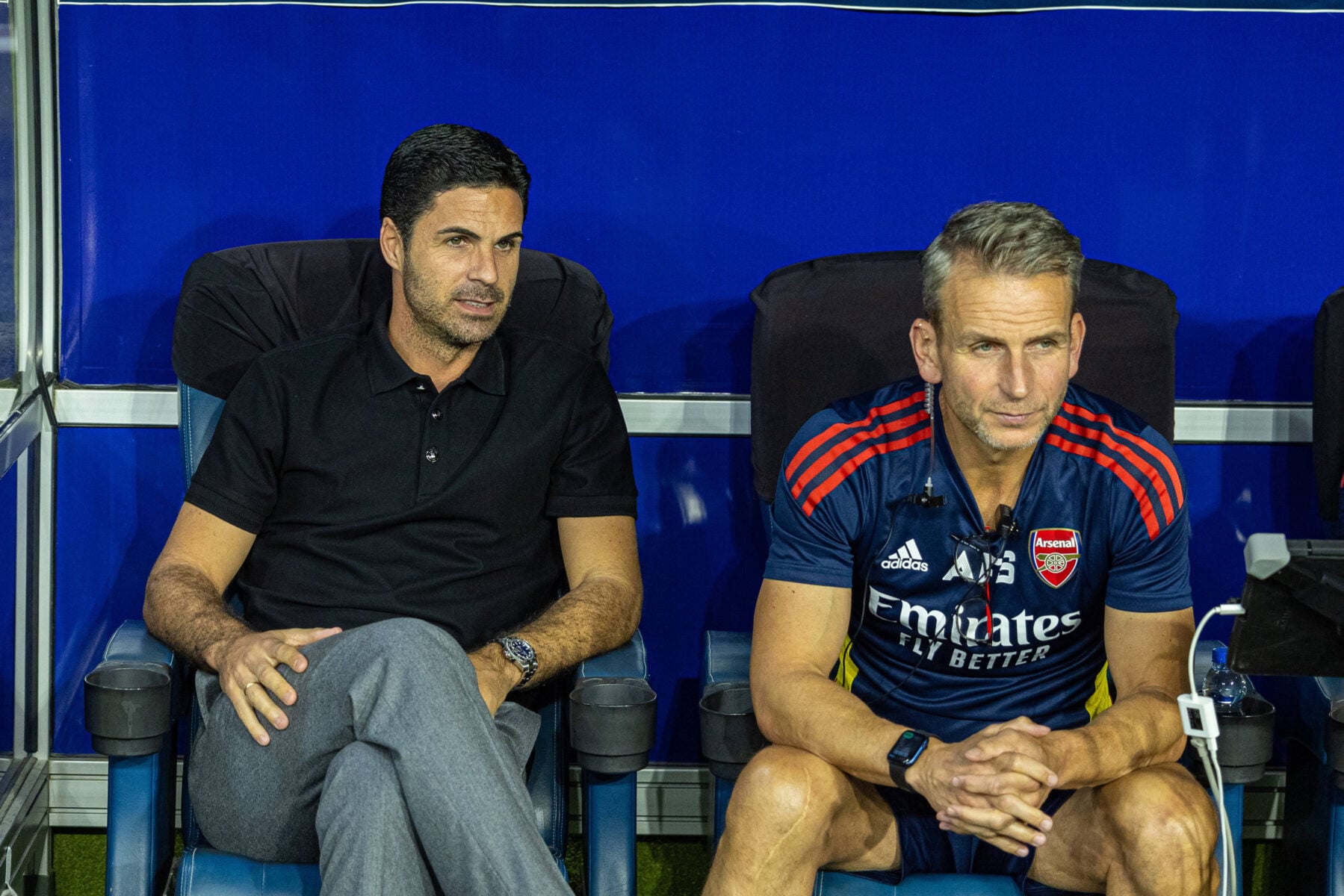 Albert Stuivenberg blev kritiseret af Declan Rice onsdag aften. Foto: IMAGO