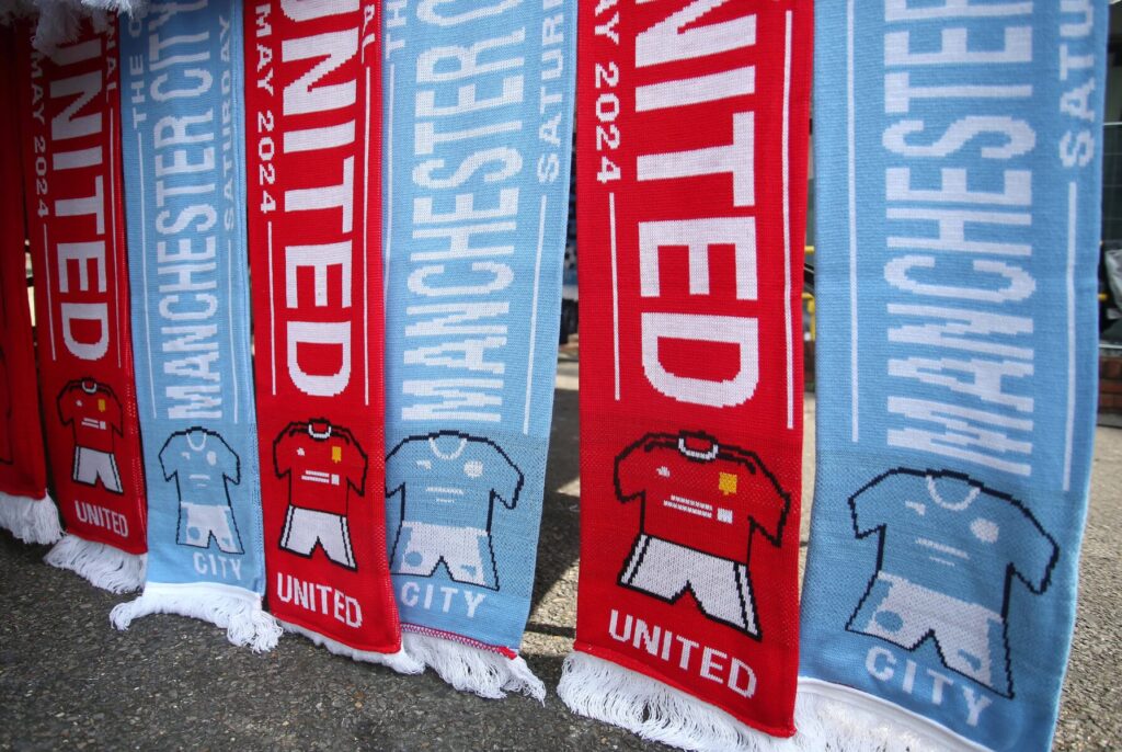 Manchester United mod Manchester City vises ikke på TV. United - City live stream