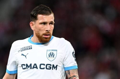 Pierre-Emile Højbjerg er utilfreds i Marseille.