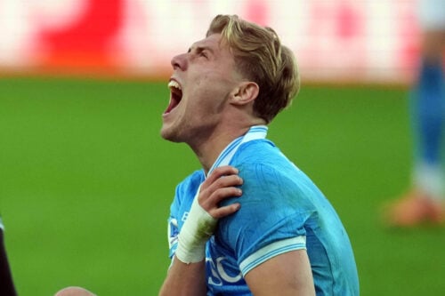 Ordene løb koldt ned ad ryggen på Rasmus Højlund.