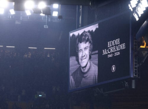 Eddie McCreadie blev onsdag mindet.