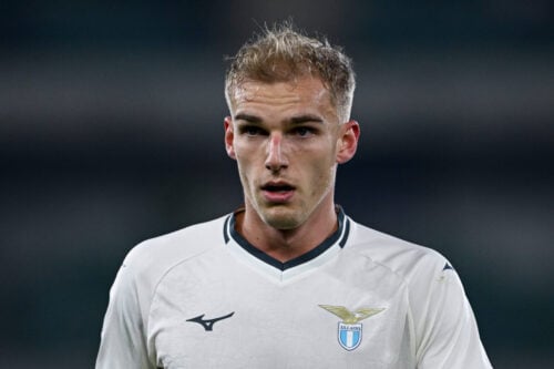 Gustav Isaksen blev afgørende for Lazio fredag aften.