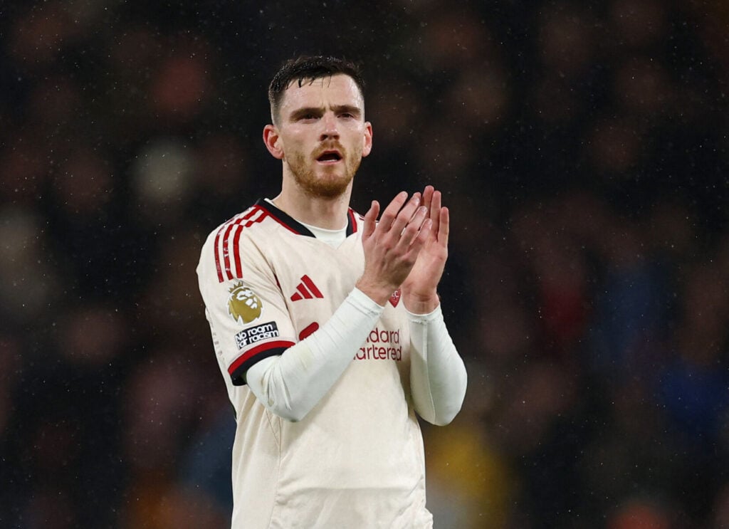 Andy Robertson er snart fortid i Liverpool.