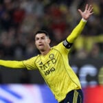 Cristiano Ronaldo er utilfreds i Al-Nassr.