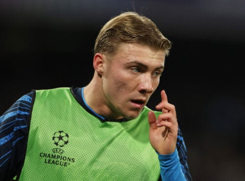 Rasmus Højlund brokkede sig over sine holdkammerater.