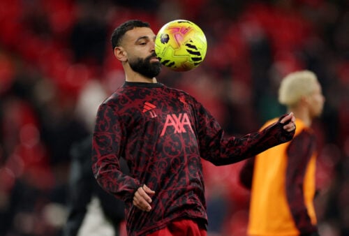 Mohamed Salah skrev igen historie, da Liverpool lørdag aften vendte tilbage på sejrskurs i Premier League.