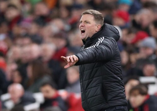 Eddie Howe og Newcastle blev ydmyget af Manchester City i to omgange, hvorfor de forsvarende ligacup-vindere er færdige for i år.