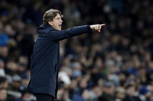 Det ser dystert ud for Thomas Frank og Tottenham, der er suget ned i nedrykningskampen. Nu er afløseren fundet.