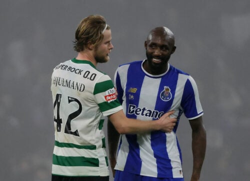 Morten Hjulmand løb med opmærksomheden mandag aften, da Sporting-kaptajnen var i aktion mod FC Porto.