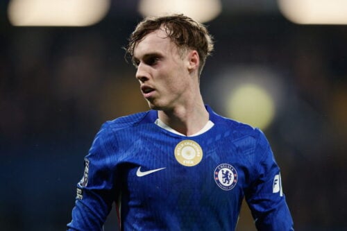 Cole Palmer er på blokken hos Manchester United.