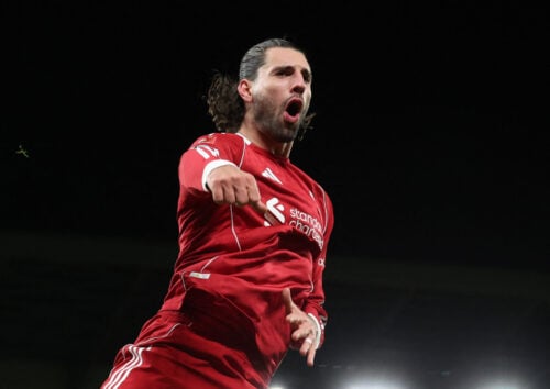 Real Madrid lurer angiveligt på en markant handel med Liverpool, hvor blikket er rettet mod Dominik Szoboszlai.