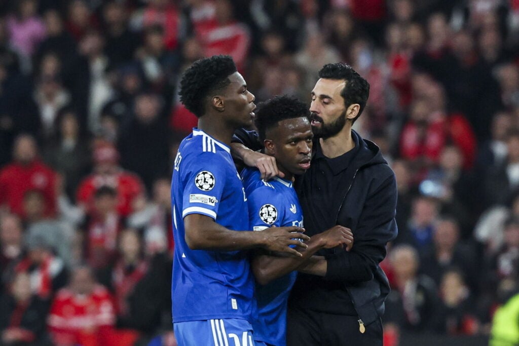 Vinicius Junior blev centrum for en skandalesag.