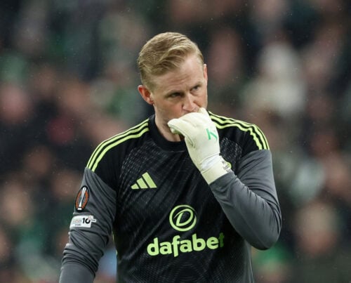 Kasper Schmeichel er blevet sat af.