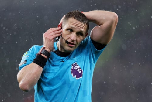 Dommer skulle på toilet.