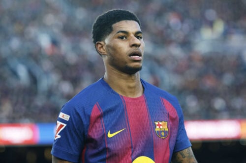 Marcus Rashford bliver i Barcelona.