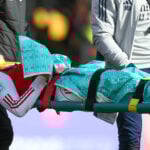 Olivia Smith måtte hastes på hospitalet.