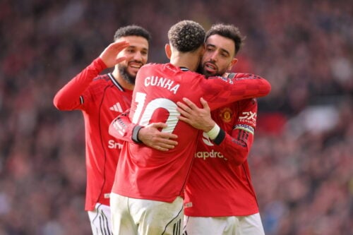 Han træner ikke med førsteholdet hos Manchester United.